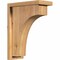 Ekena Millwork Huntington Smooth Corbel w/Backplate, Western Red Cedar, 5 1/2"W x 12"D x 16"H COR06X12X16HUN01SWR - alternate 1